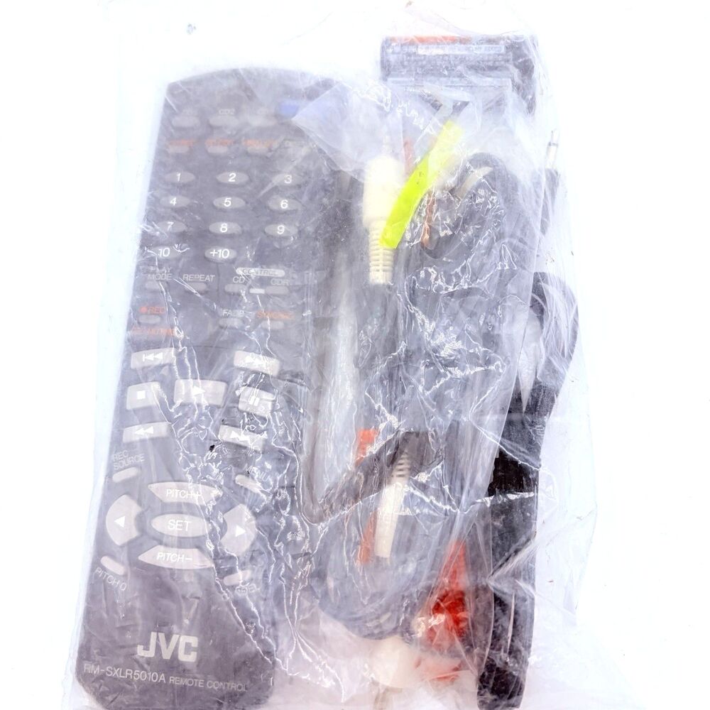 JVC RM-SXLR5010A OEM Remote Control w/ AV Cables For CD Recorder Changer - Picture 3 of 5